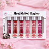 6 Pcs High Pigmented Flavored Lip Gloss Set – Long Lasting Moisturizing Gloss Collection - Multi Color