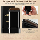 Hair Color Stick Instant Root Touch-Up - Portable Solution For Quick And Easy Gray Hair Coverage And Temporary Root Concealing - 20g (Black)