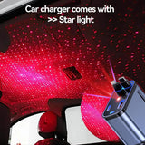 4 In 1 Fast Charging Usb-C Car Adapter - Car Accessory Designed For Power Charging And Daily Travel Routine - With Light