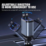 4 In 1 Fast Charging Usb-C Car Adapter - Car Accessory Designed For Power Charging And Daily Travel Routine - With Light