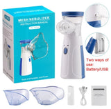 Portable Rechargeable Nebulizer | Asthma Inhaler Machine For Kids And Adults (0.5L) - Health Product Designed For Respiratory Support And Daily Safety Routine