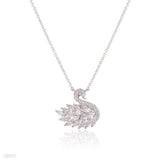 Tulip Bracelet With Swan Necklace Stainless Steel Durable Comfortable Stylish Affordable Practical Choice Reliable Performance | Golden Pink