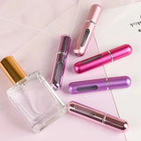 Refillable Mini Perfume Spray Bottle Spray Atomizer 5 Ml | Portable, Leak-Proof, And Stylish (Random Color)