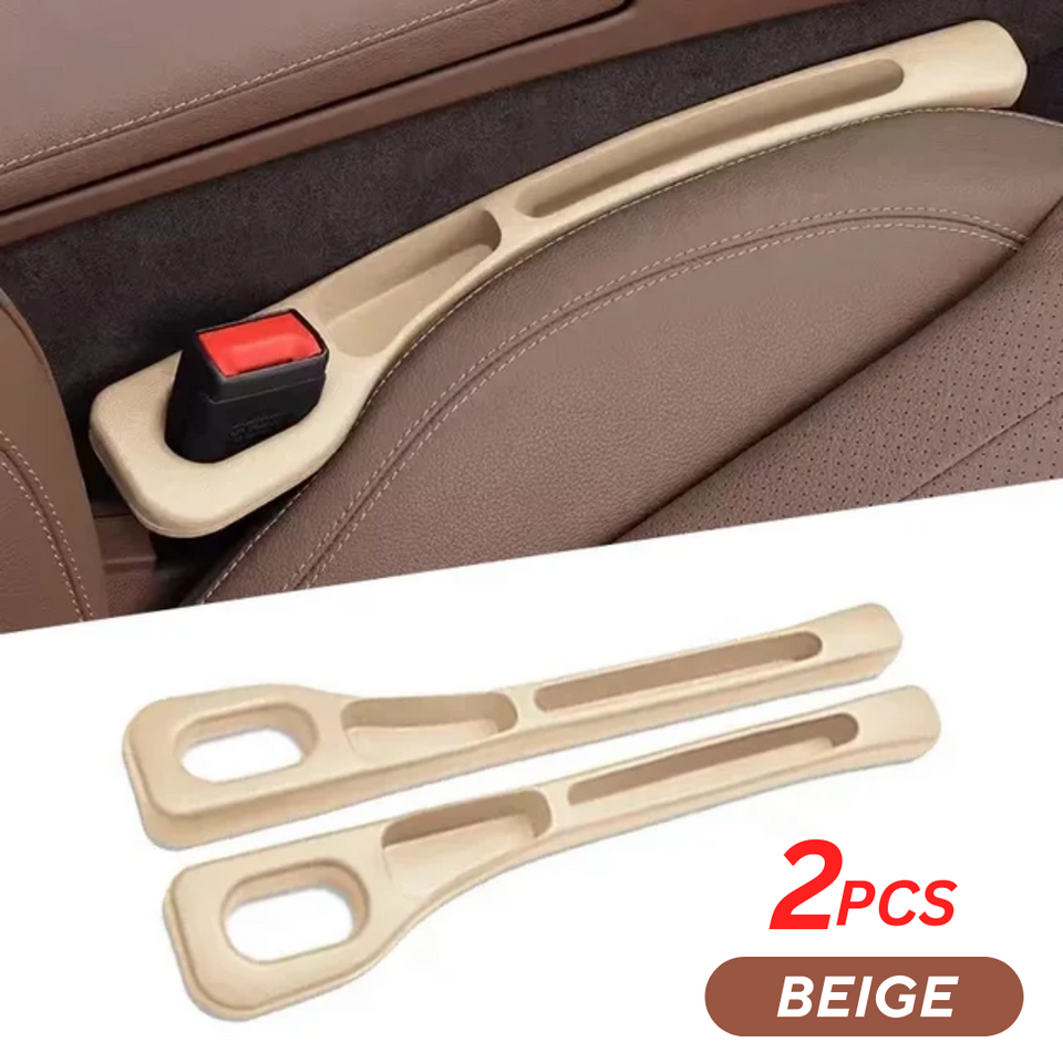 Universal Car Seat Gap Filler Organizer 2 PCS – Biege