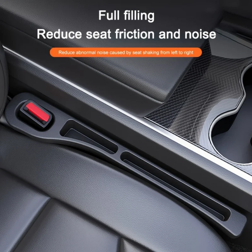 Universal Car Seat Gap Filler Organizer 2 PCS – Biege