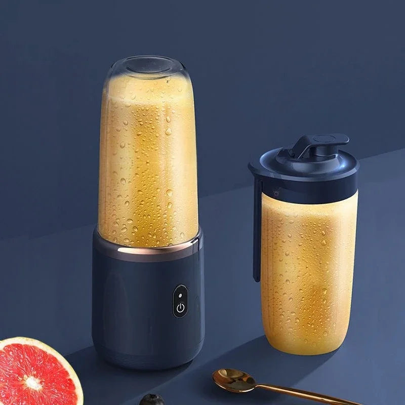 Personal Portable Blender – Mini USB Juicer with 6 Stainless Steel Blades for Smoothies & Shakes